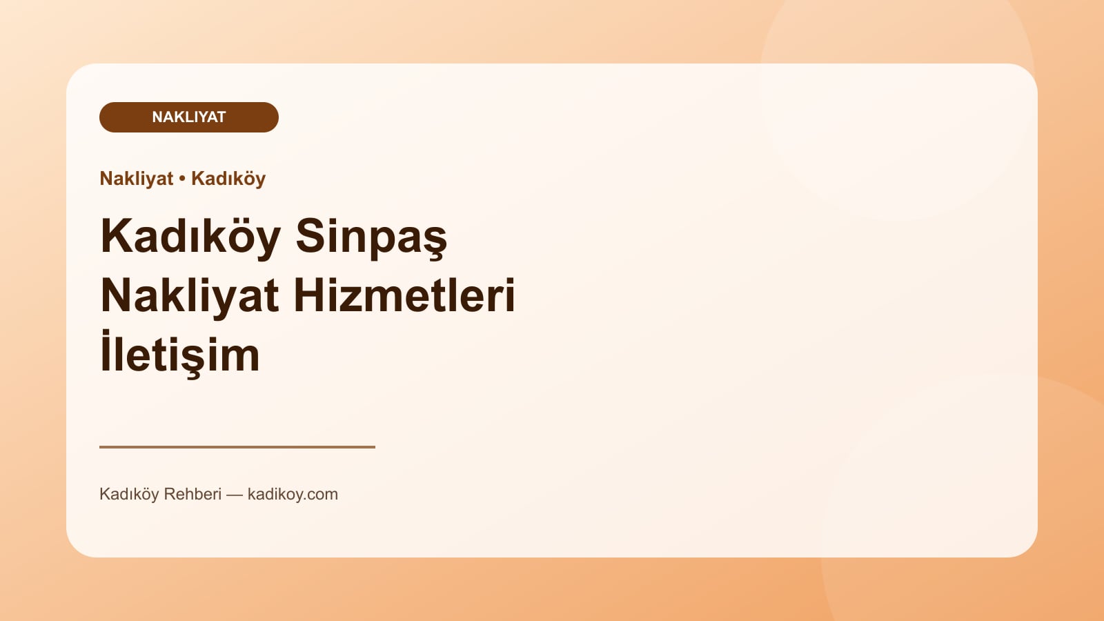 Kadıköy Sinpaş Nakliyat Hizmetleri İletişim - Kadıköy yakın mekan fotoğrafı